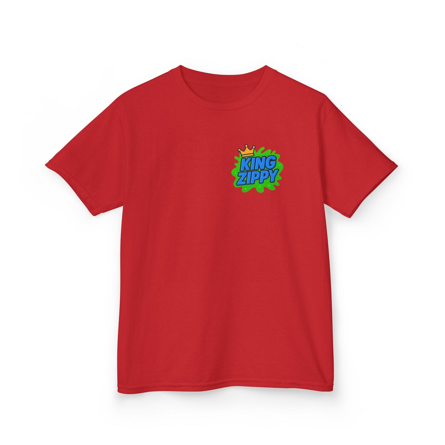 Splatter T-Shirt - Blue Text (YOUTH)