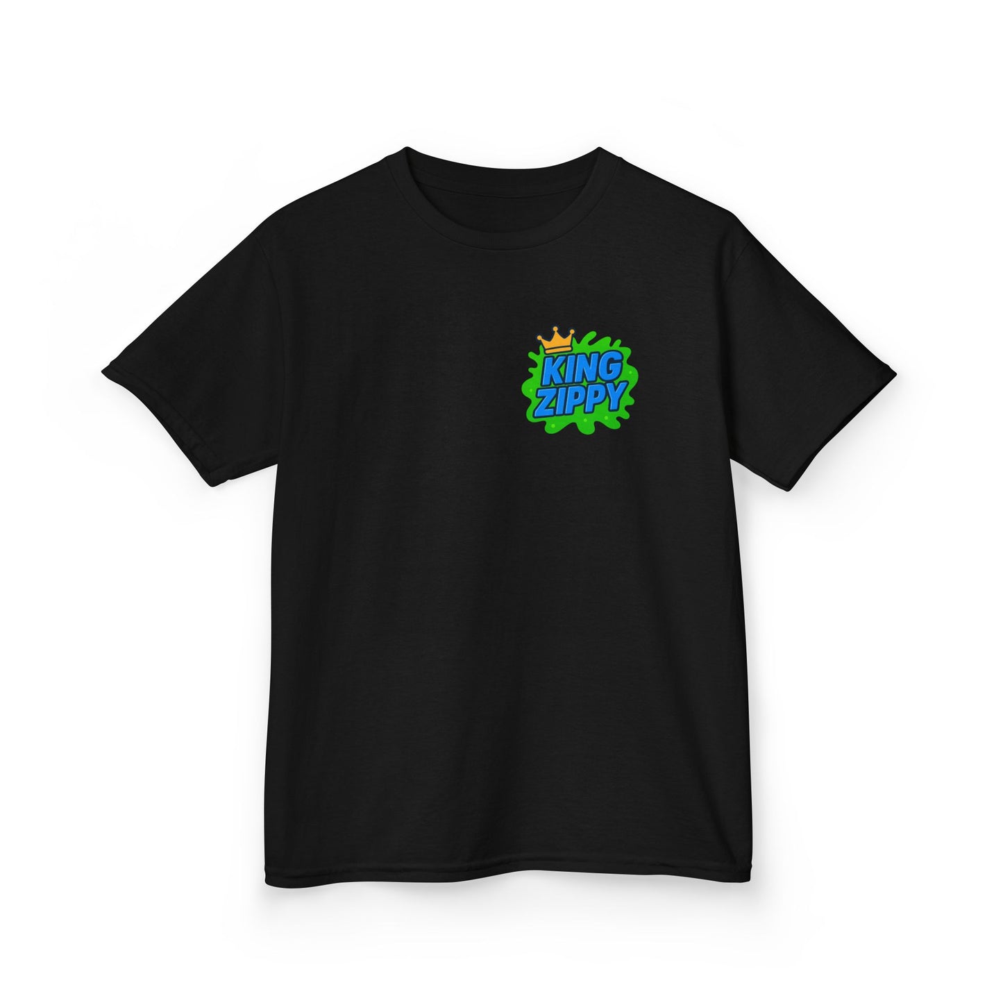 Splatter T-Shirt - Blue Text (YOUTH)
