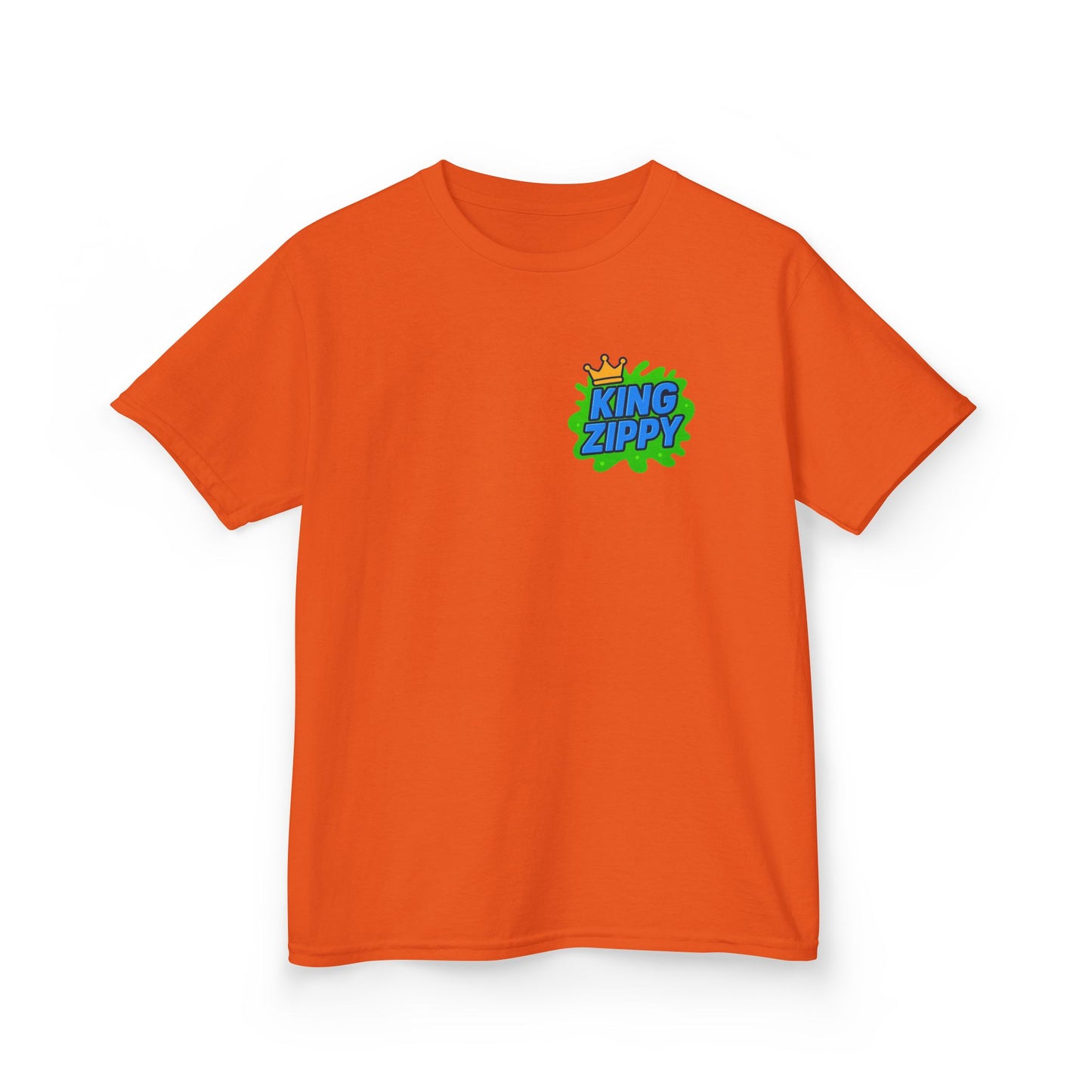 Splatter T-Shirt - Blue Text (YOUTH)