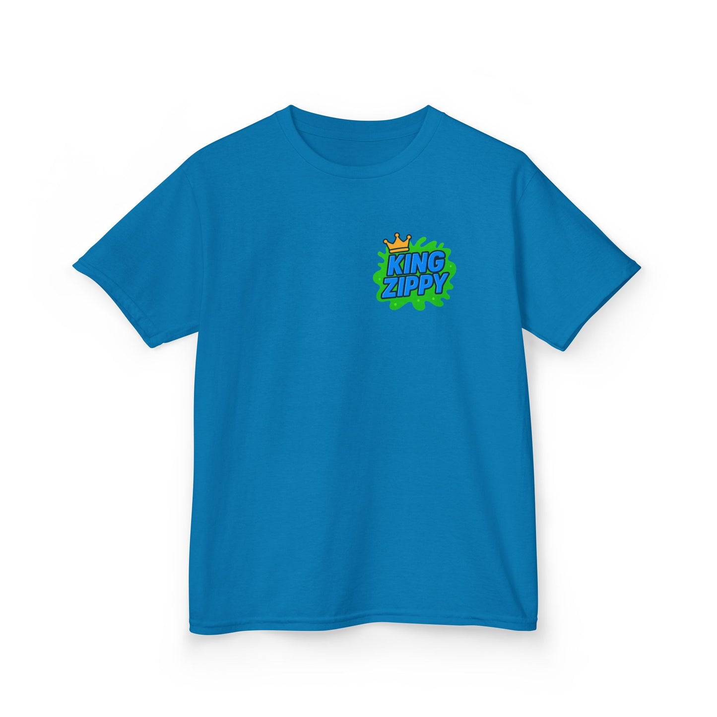 Splatter T-Shirt - Blue Text (YOUTH)