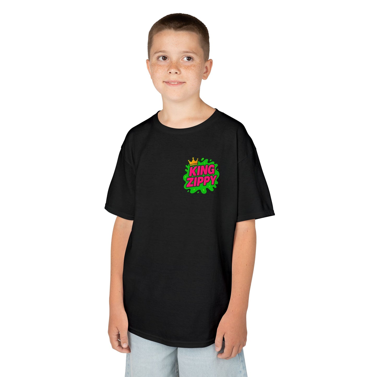 Splatter T-Shirt - Pink Text (YOUTH)