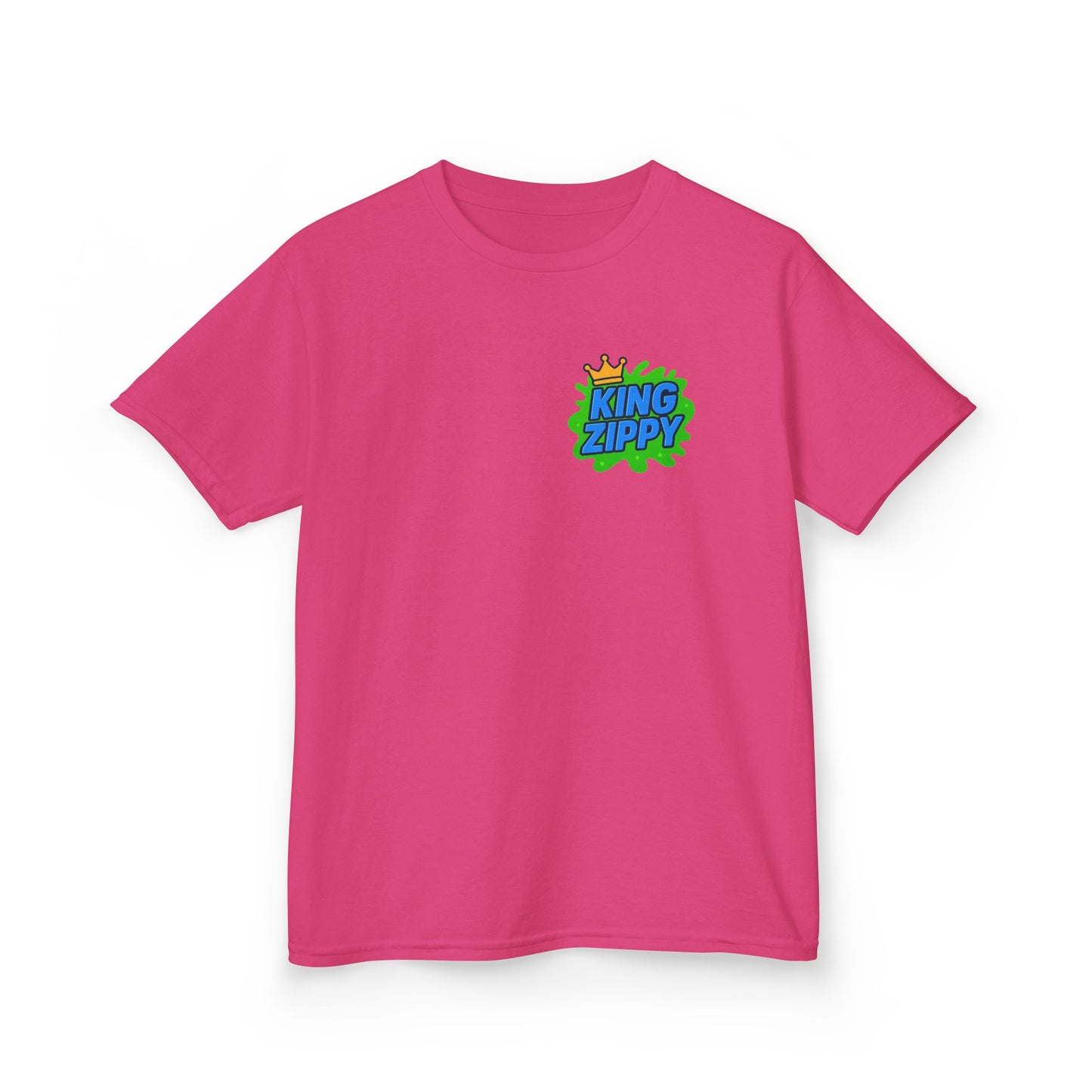 Splatter T-Shirt - Blue Text (YOUTH)