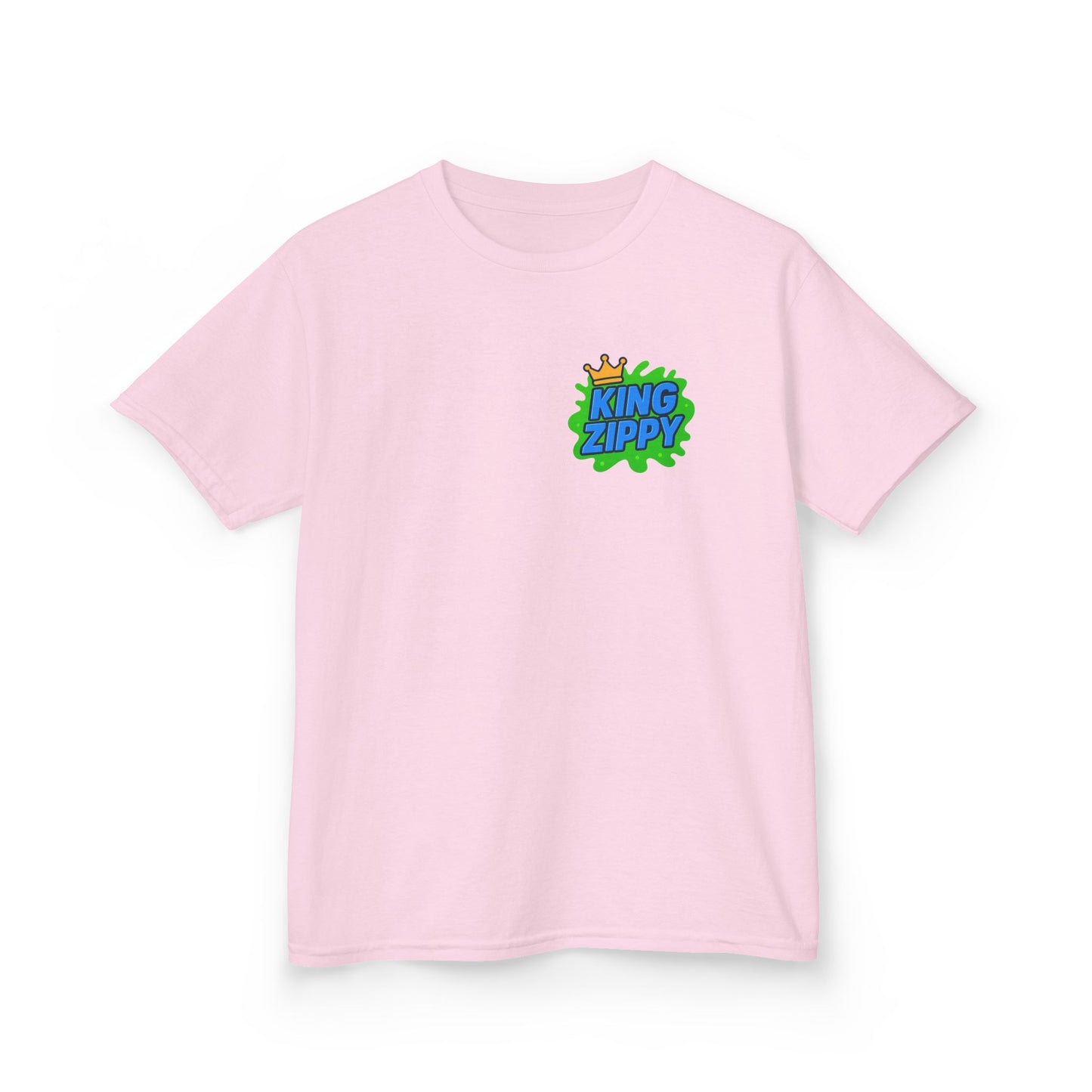 Splatter T-Shirt - Blue Text (YOUTH)
