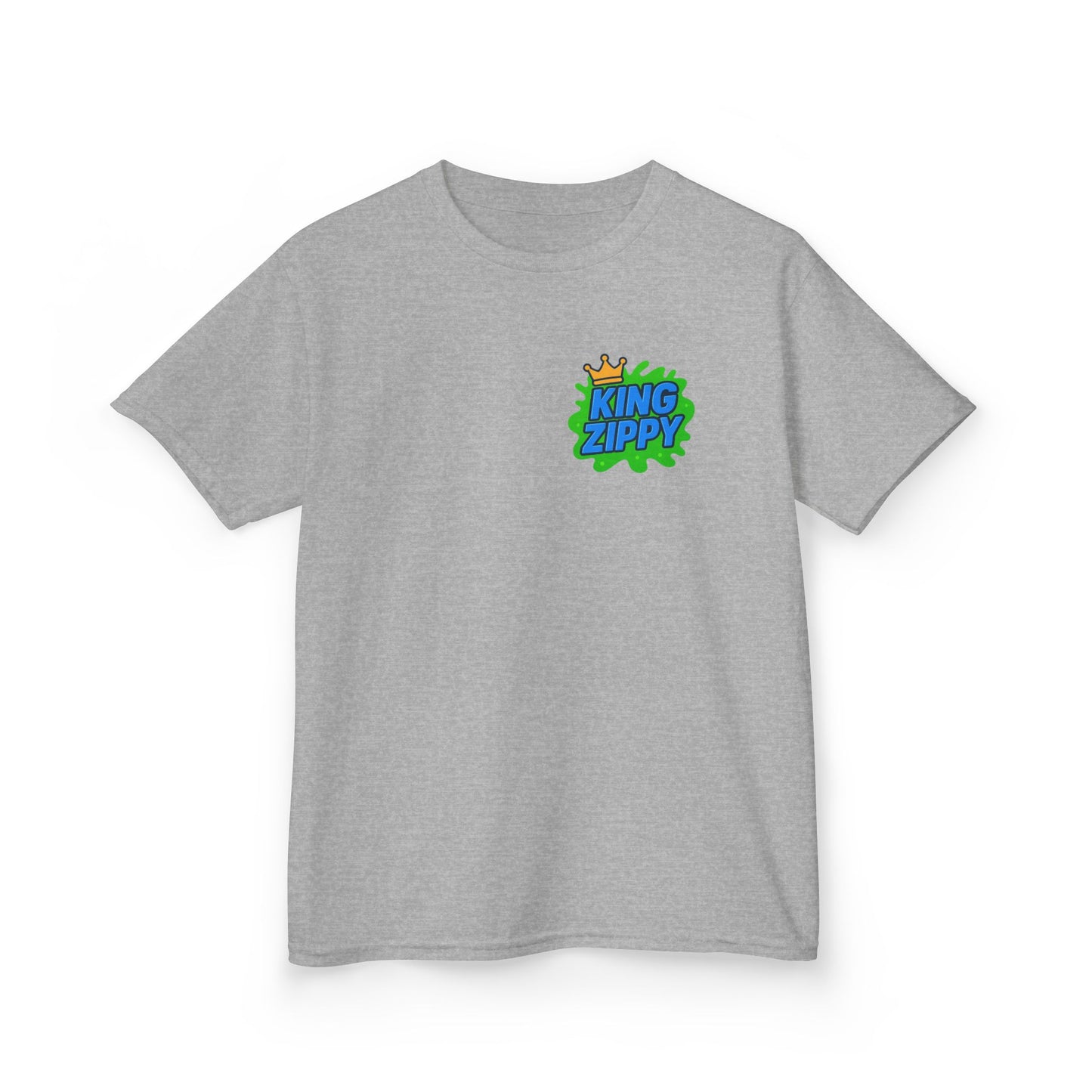 Splatter T-Shirt - Blue Text (YOUTH)