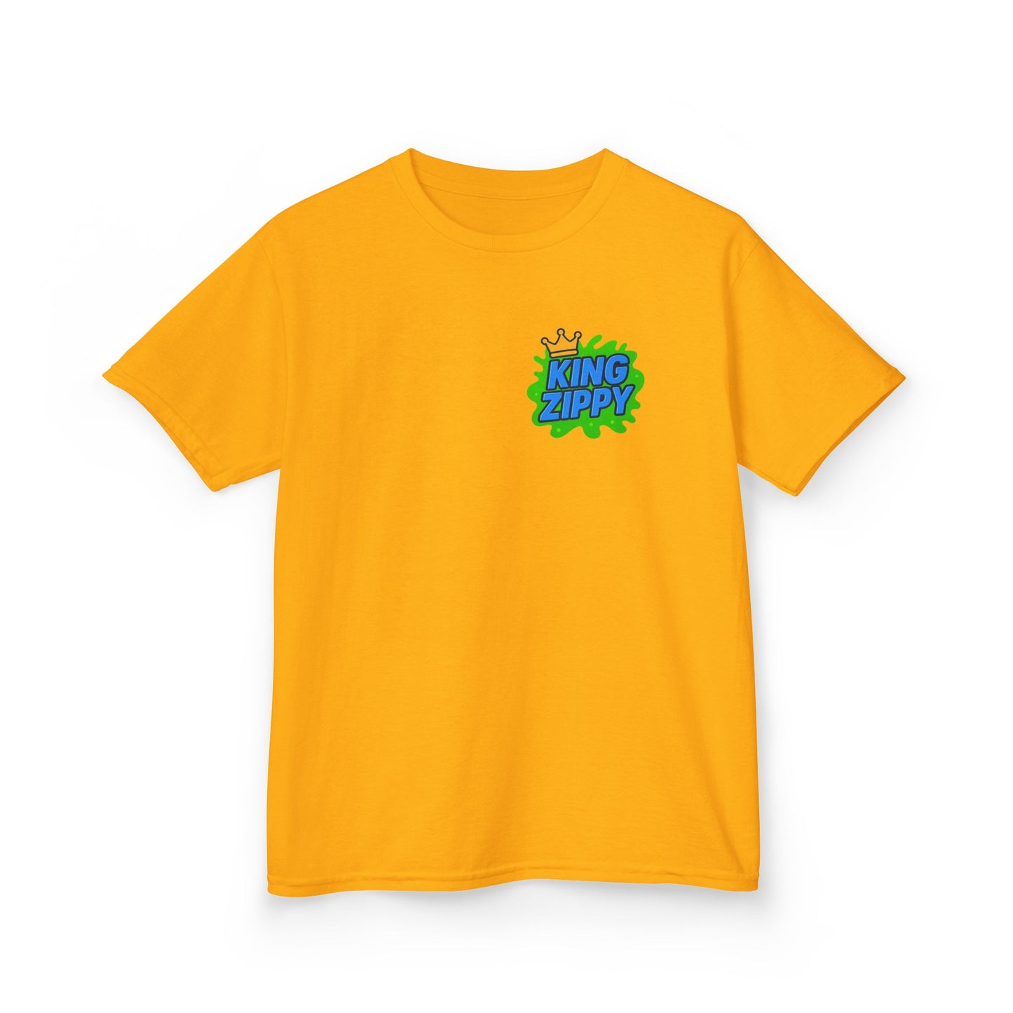 Splatter T-Shirt - Blue Text (YOUTH)