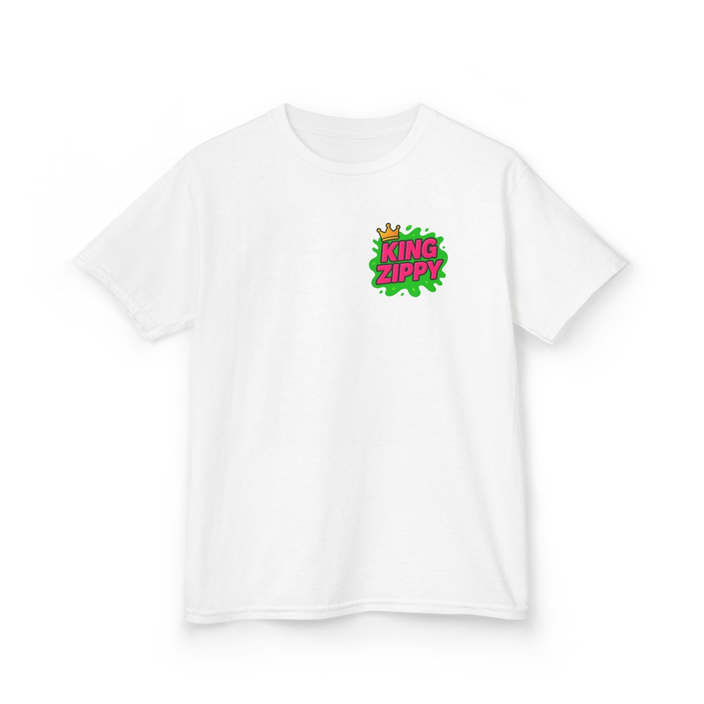 Splatter T-Shirt - Pink Text (YOUTH)