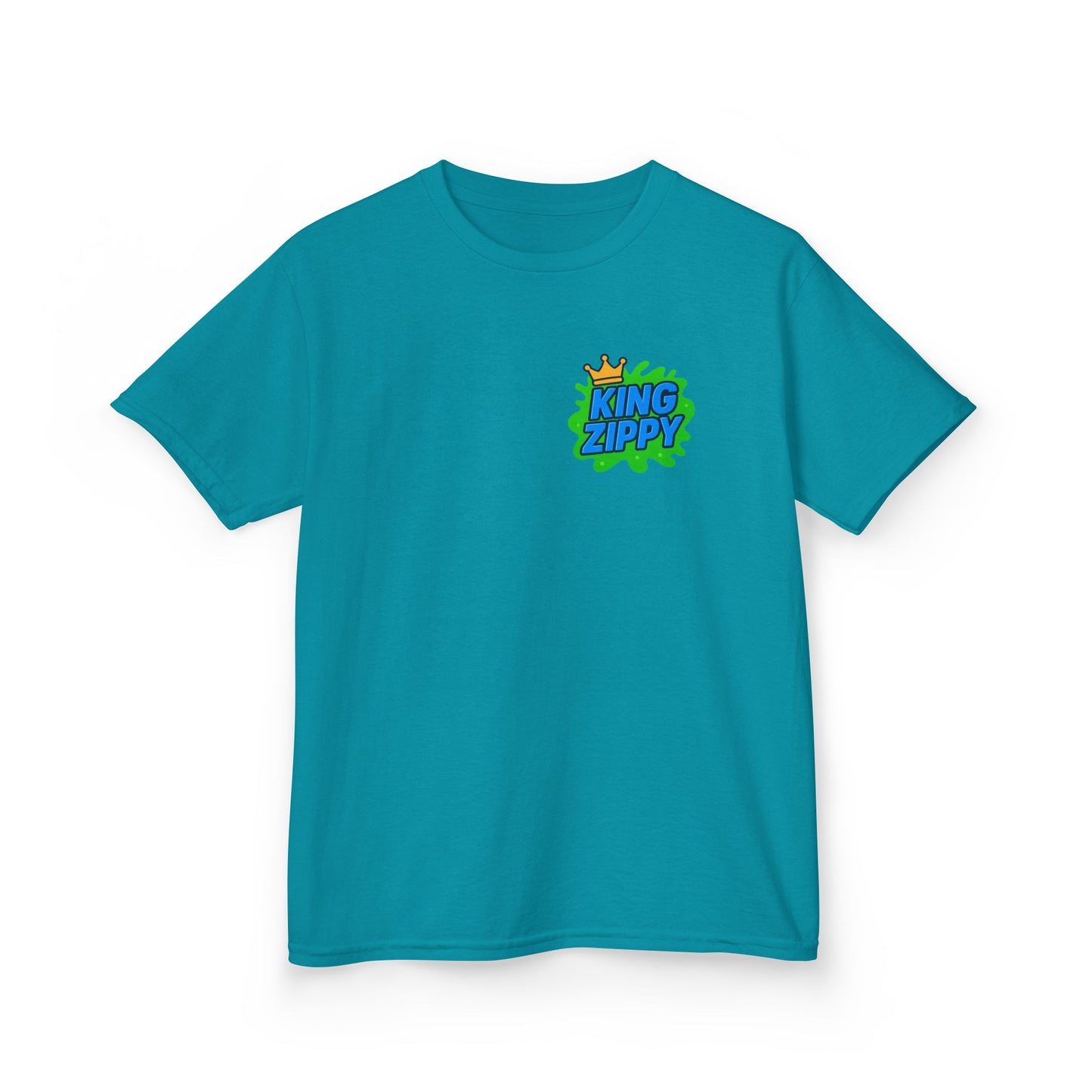 Splatter T-Shirt - Blue Text (YOUTH)