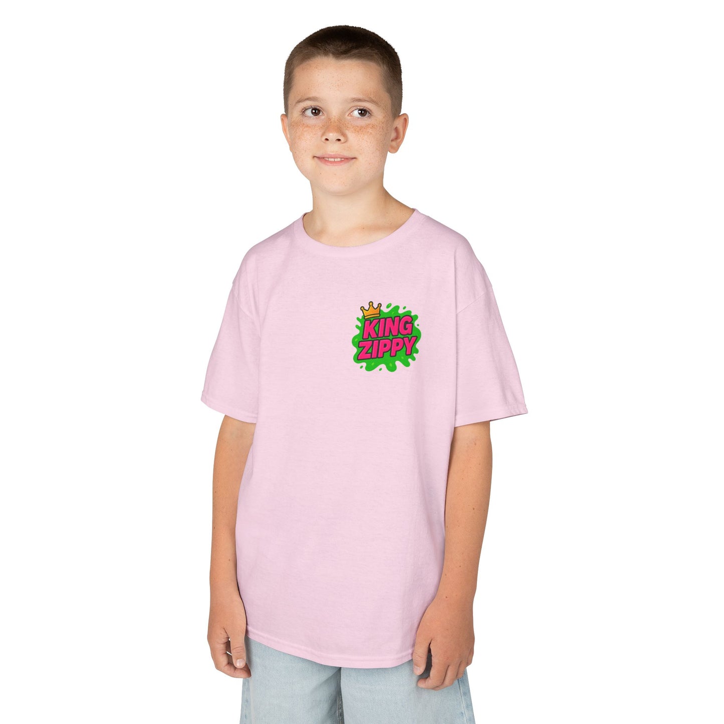 Splatter T-Shirt - Pink Text (YOUTH)