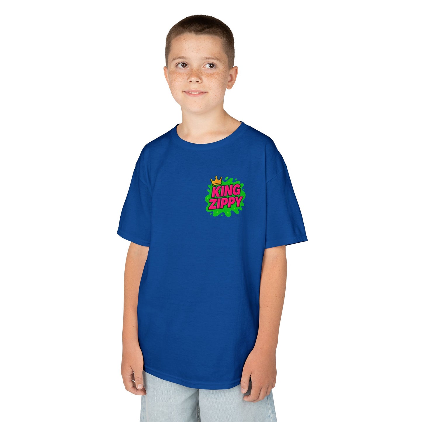 Splatter T-Shirt - Pink Text (YOUTH)