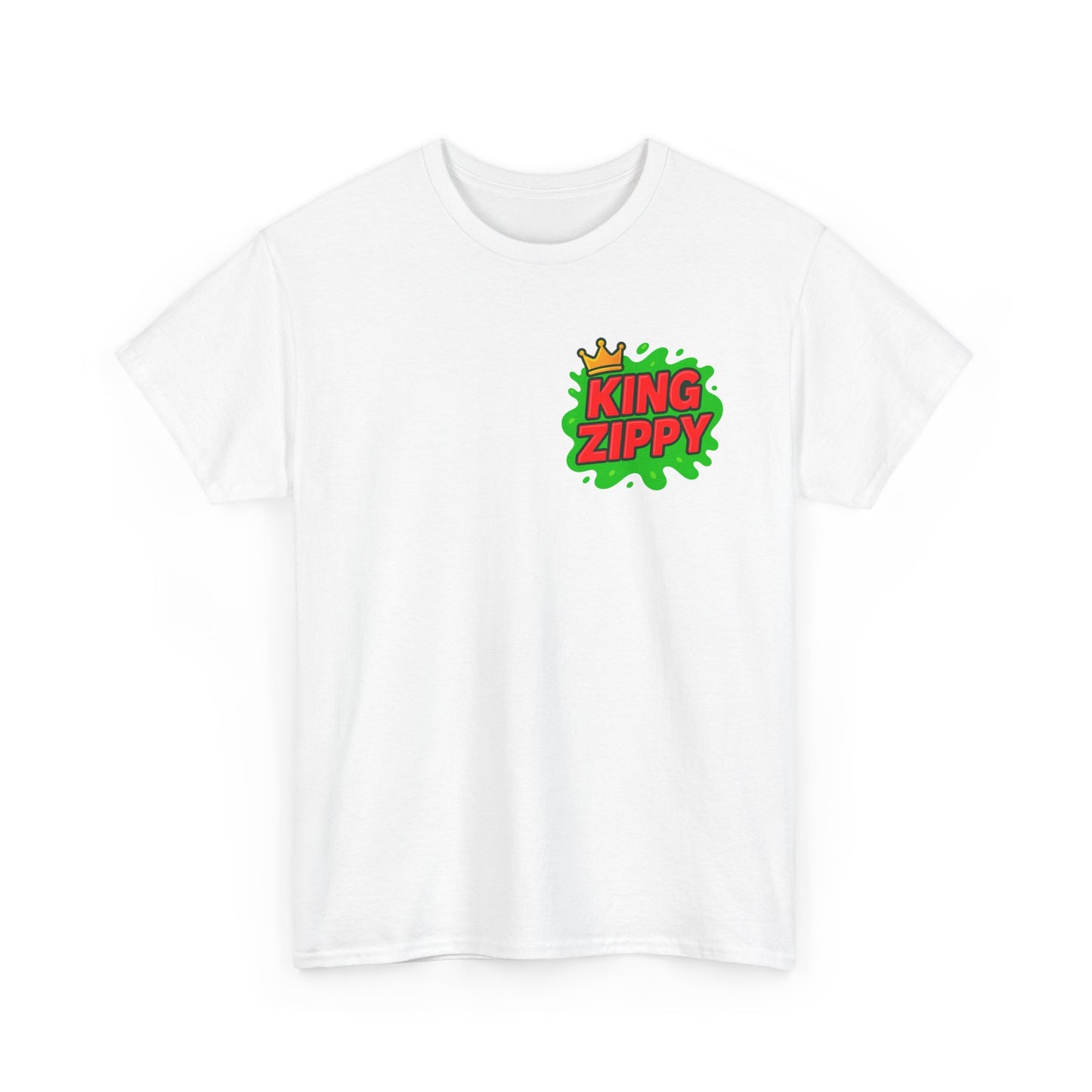 Splatter T-Shirt - Red Text