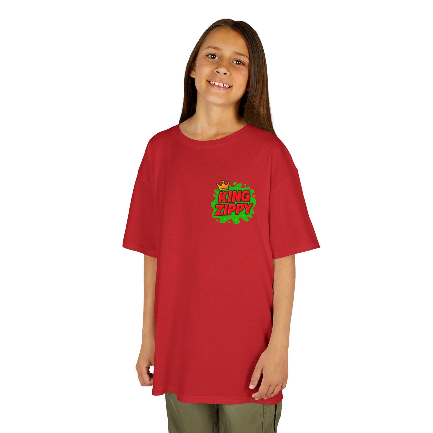 Splatter T-Shirt - Red Text (YOUTH)