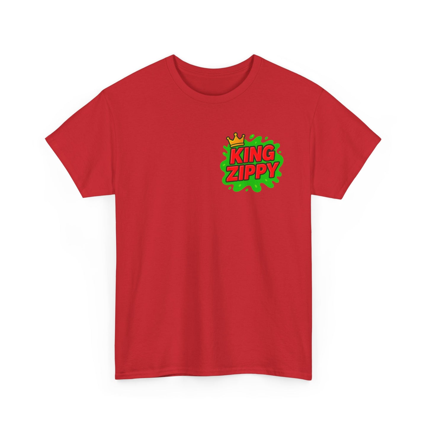 Splatter T-Shirt - Red Text