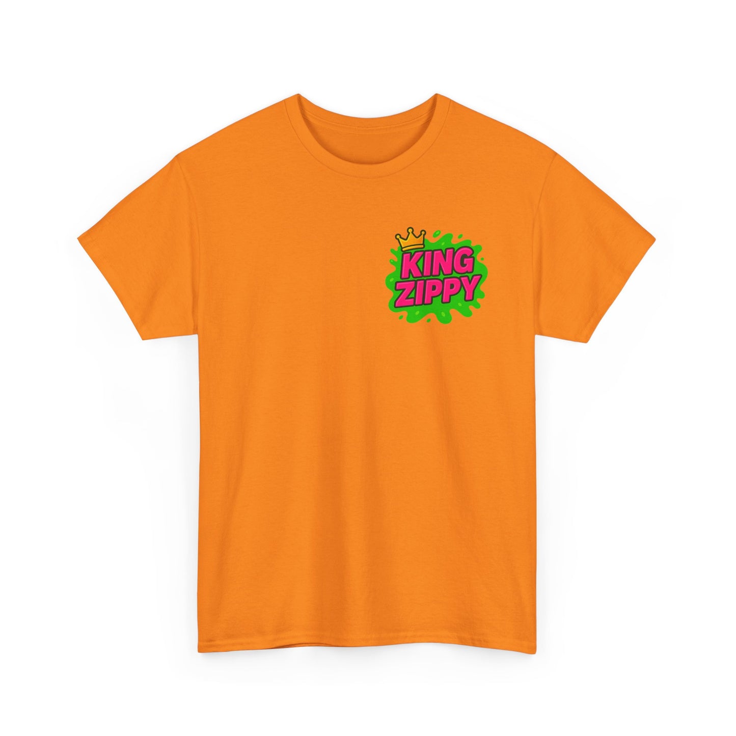 Splatter T-Shirt - Pink Text