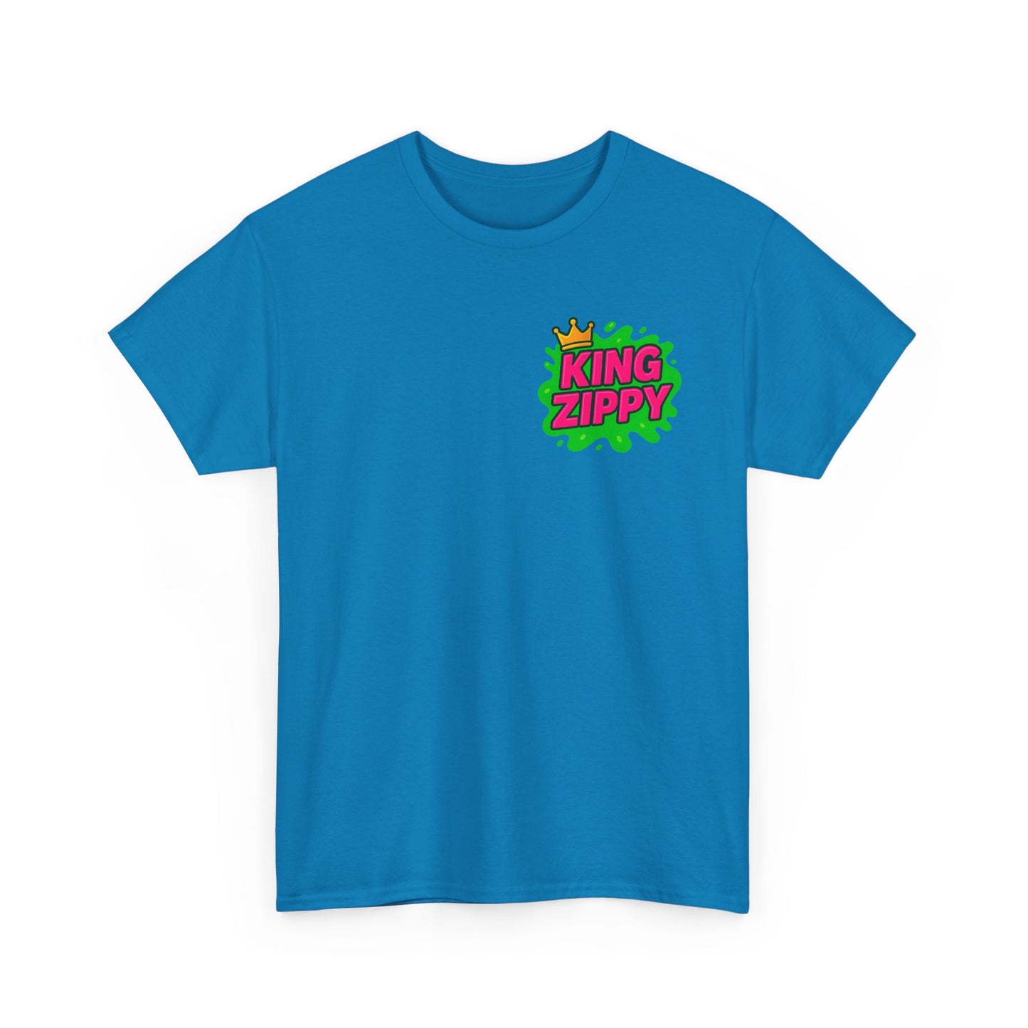 Splatter T-Shirt - Pink Text