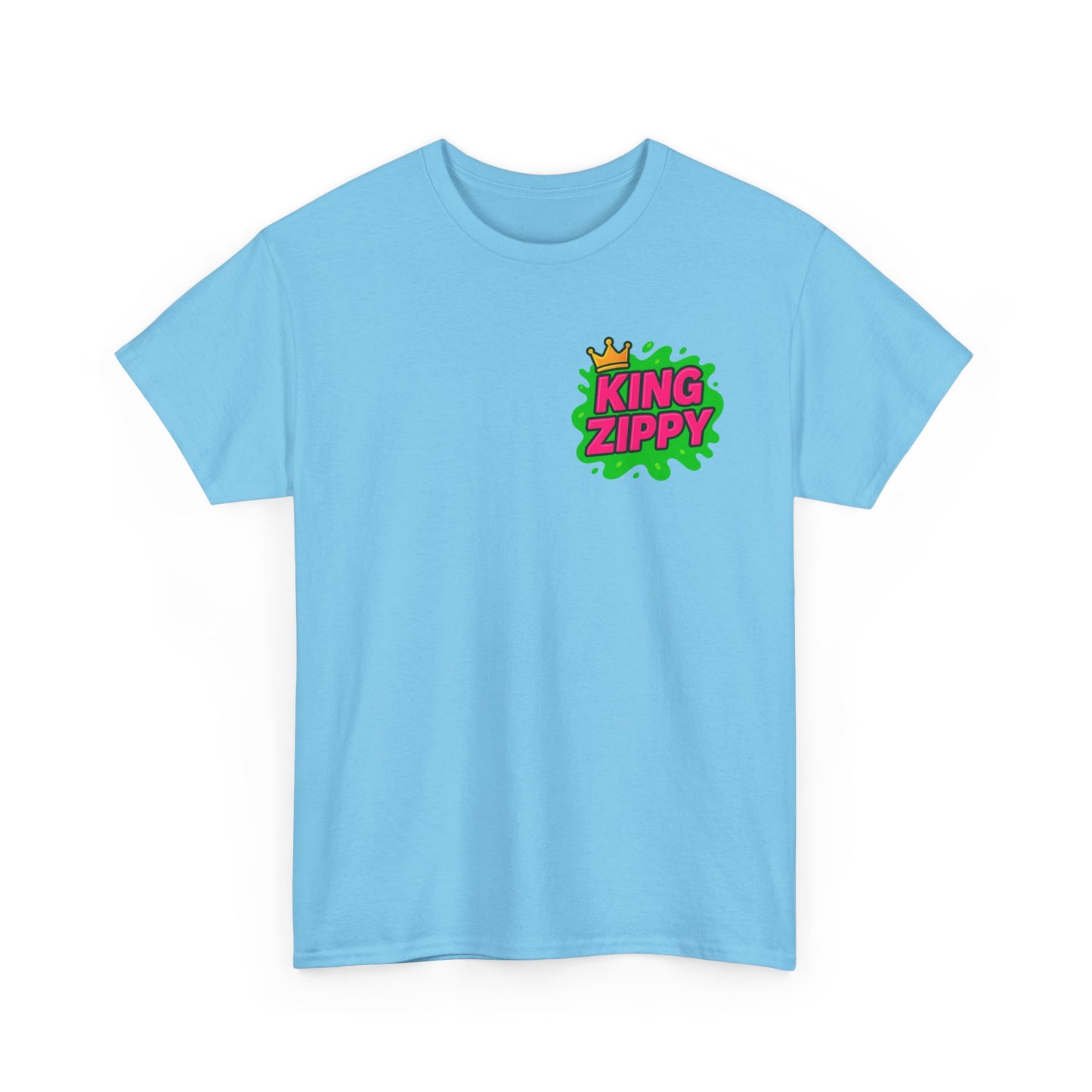 Splatter T-Shirt - Pink Text