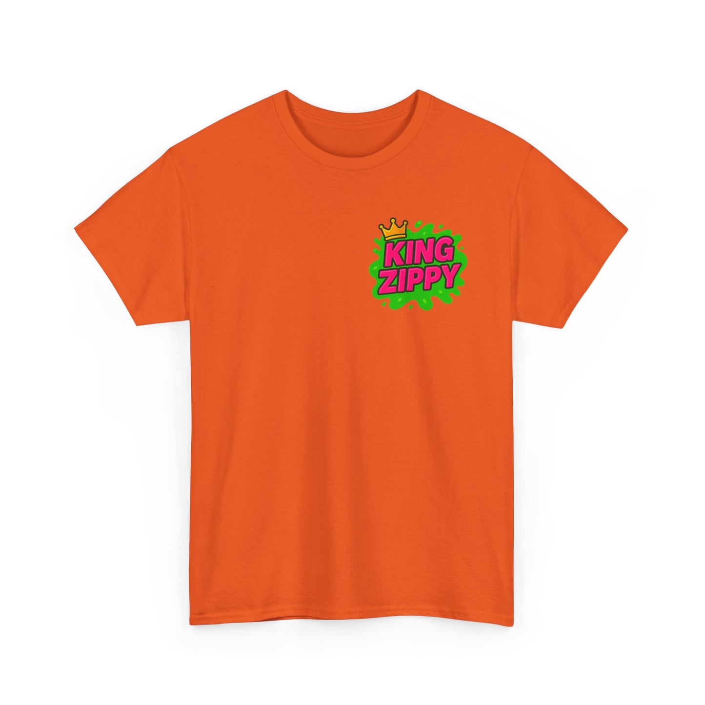 Splatter T-Shirt - Pink Text