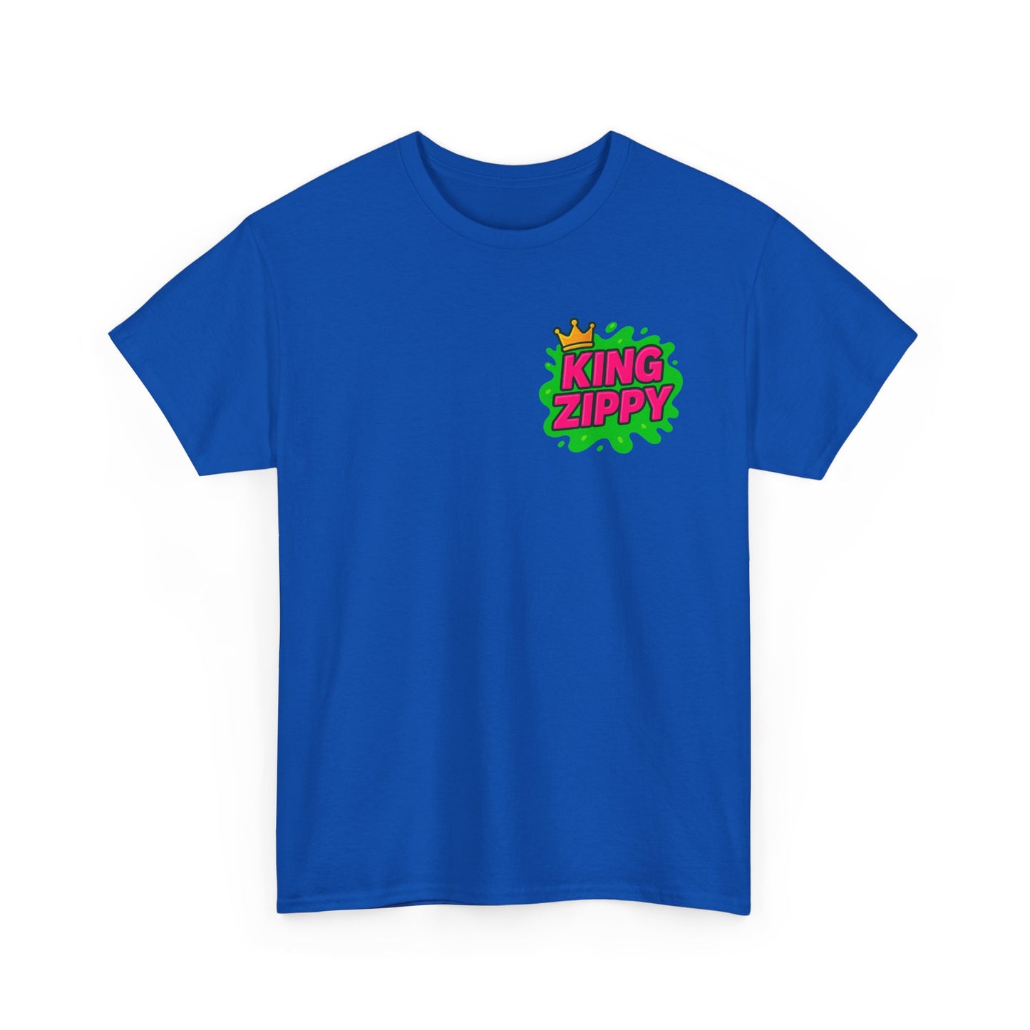 Splatter T-Shirt - Pink Text