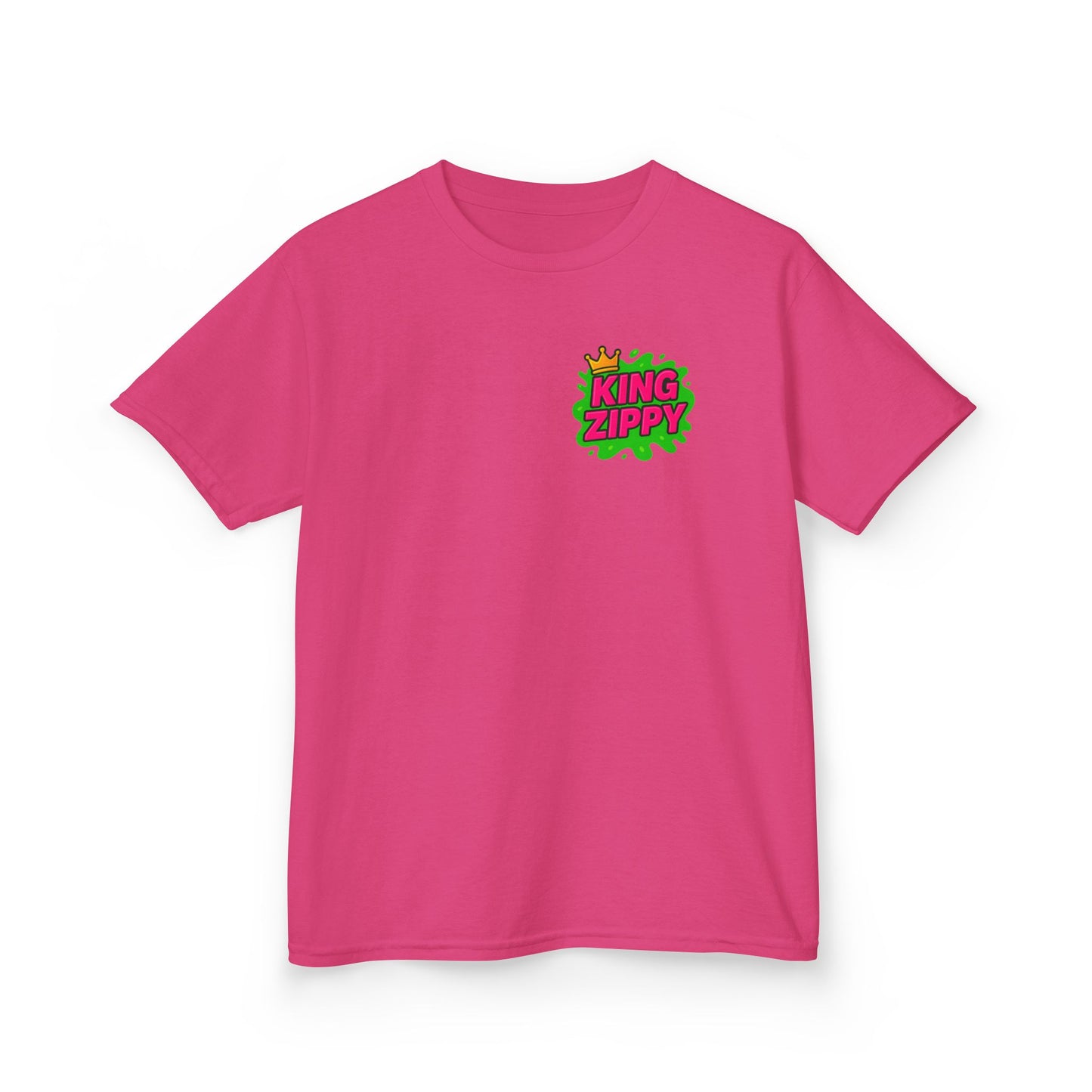 Splatter T-Shirt - Pink Text (YOUTH)
