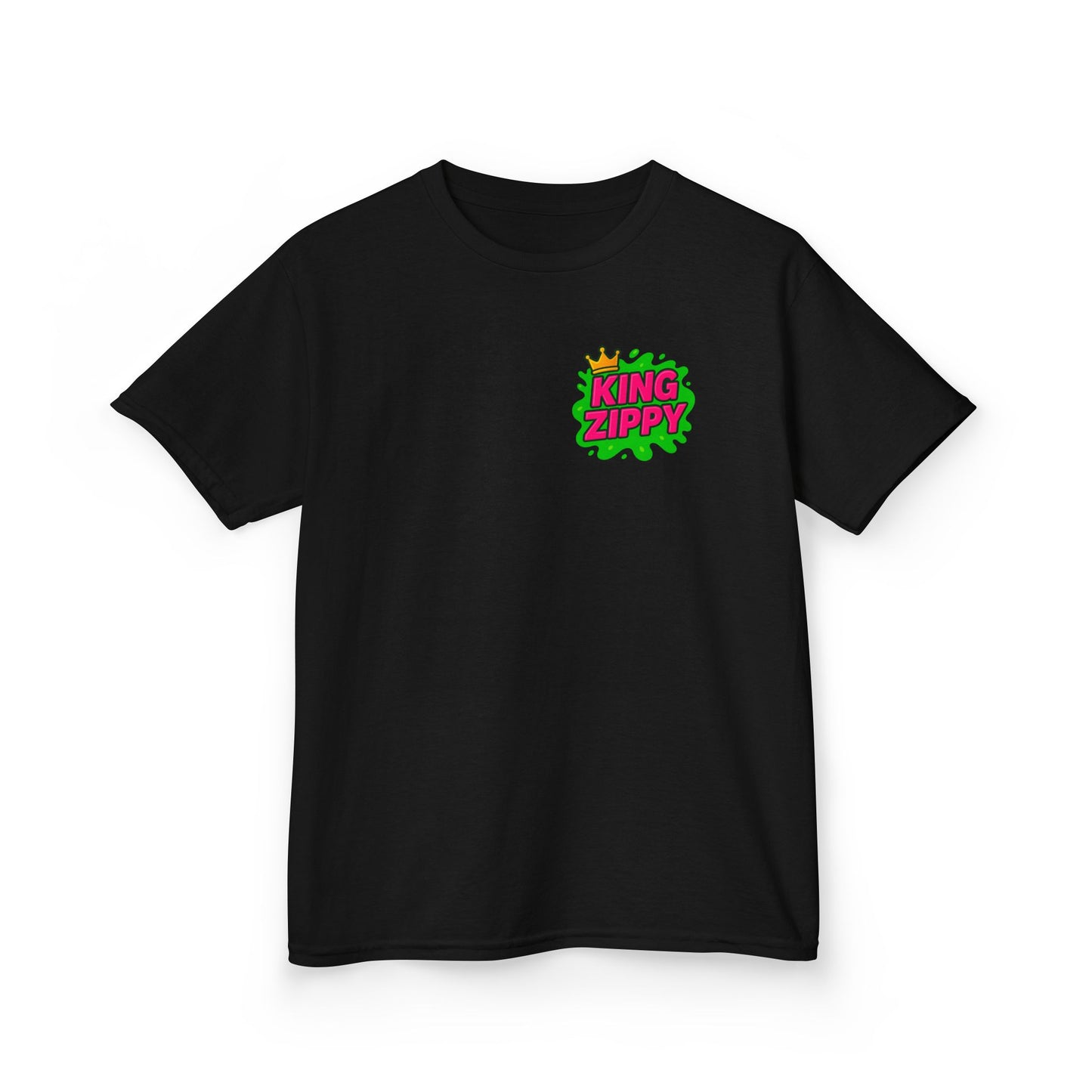 Splatter T-Shirt - Pink Text (YOUTH)