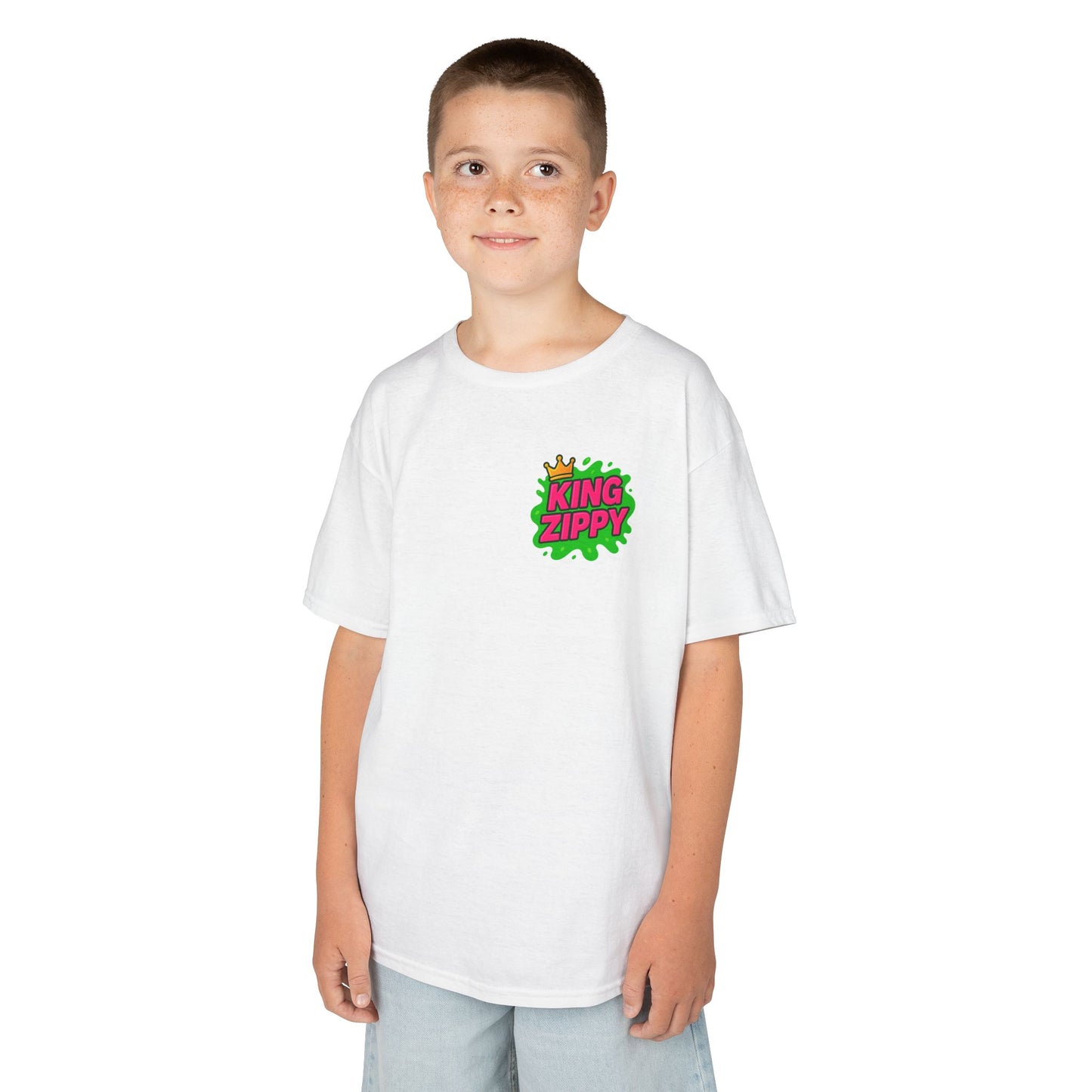 Splatter T-Shirt - Pink Text (YOUTH)
