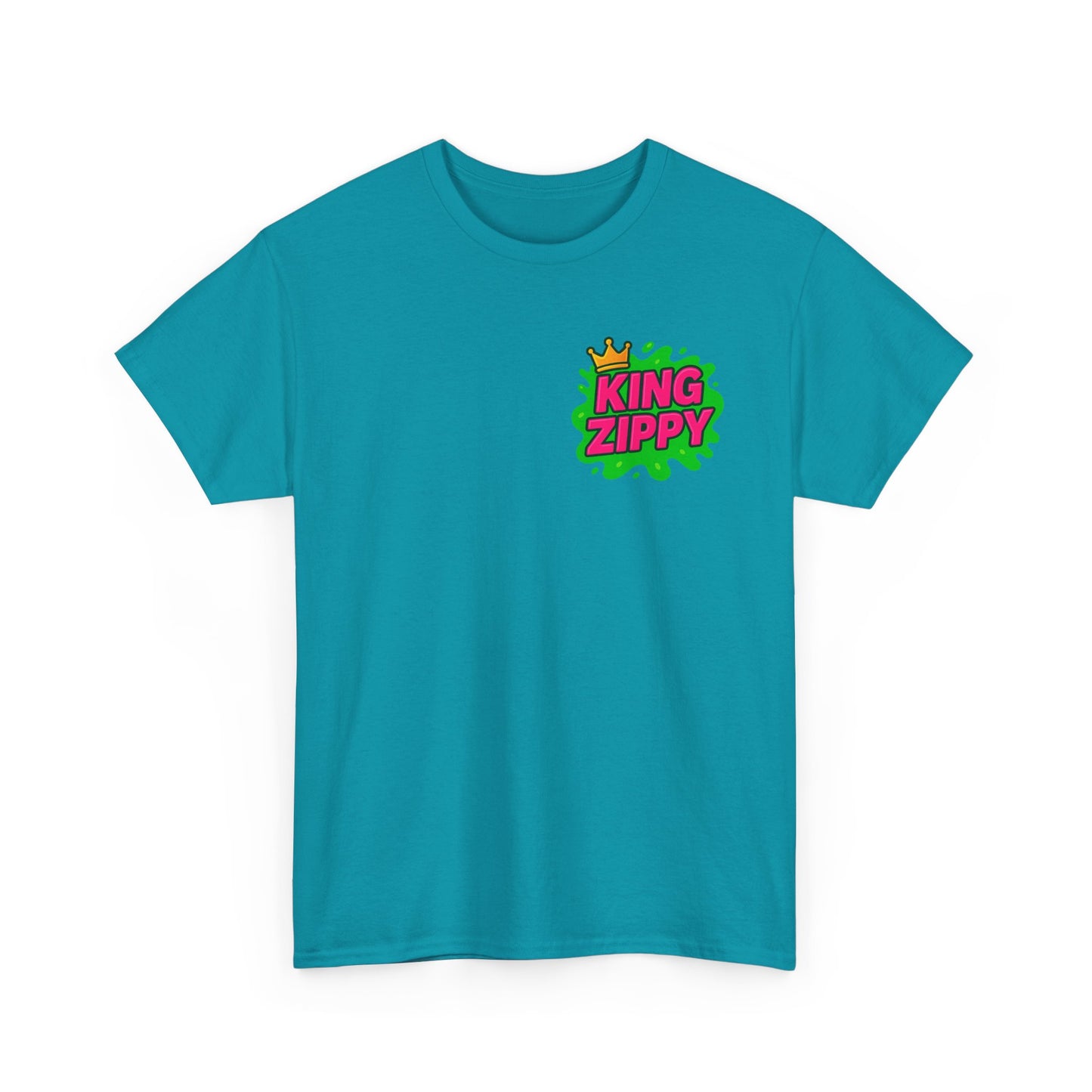 Splatter T-Shirt - Pink Text