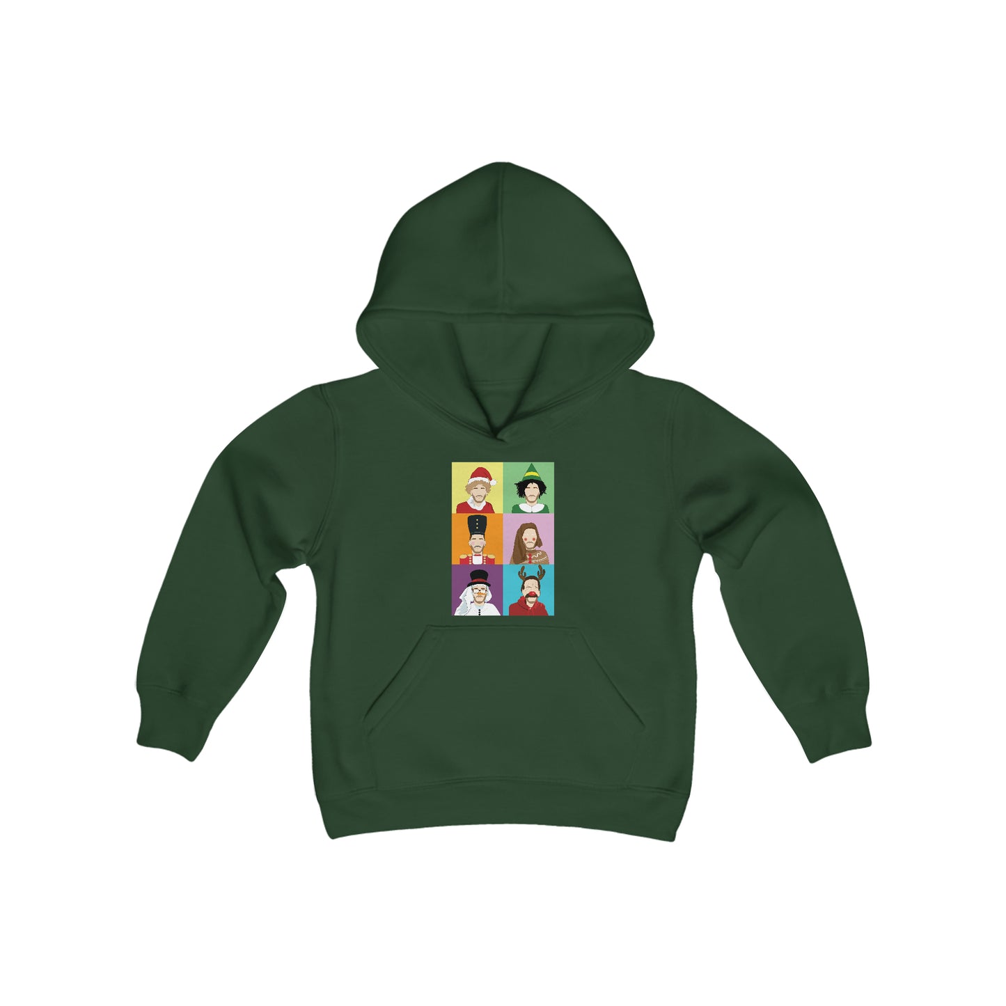 The Zippy Family (Christmas) (YOUTH) Hoodie