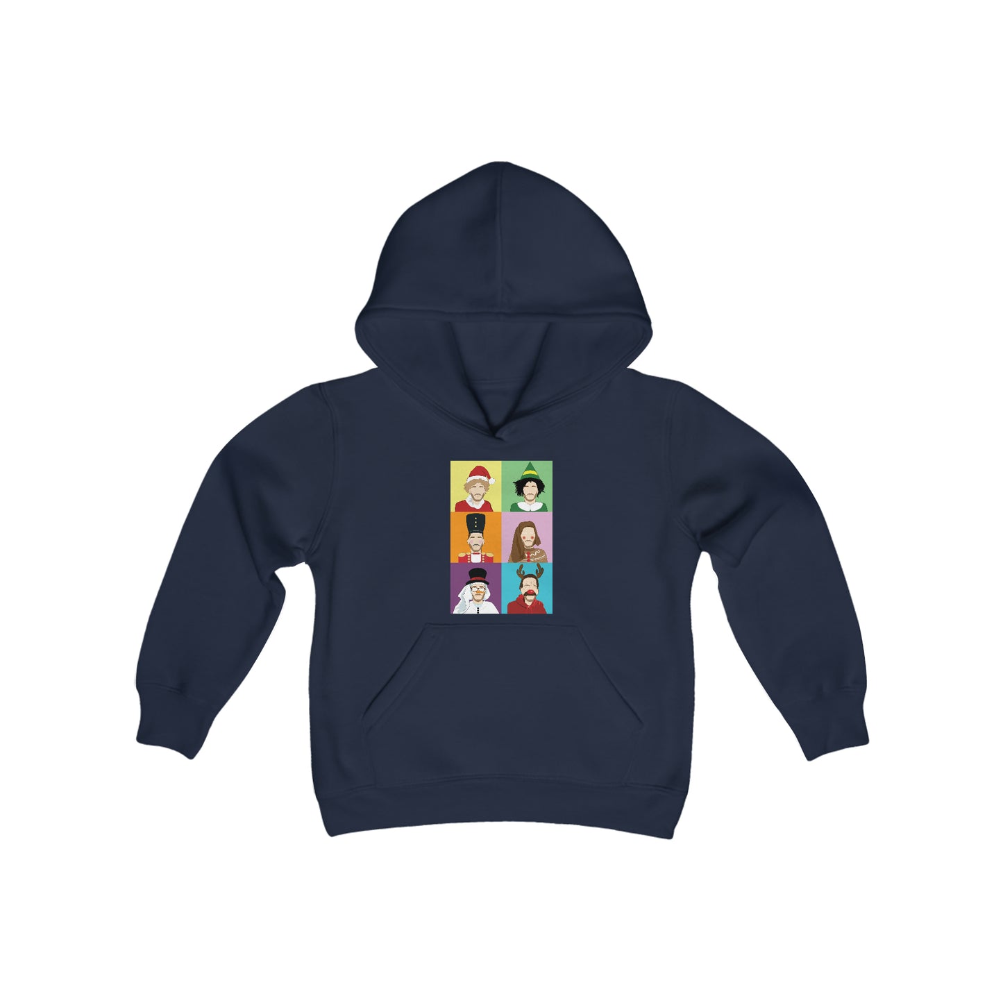 The Zippy Family (Christmas) (YOUTH) Hoodie