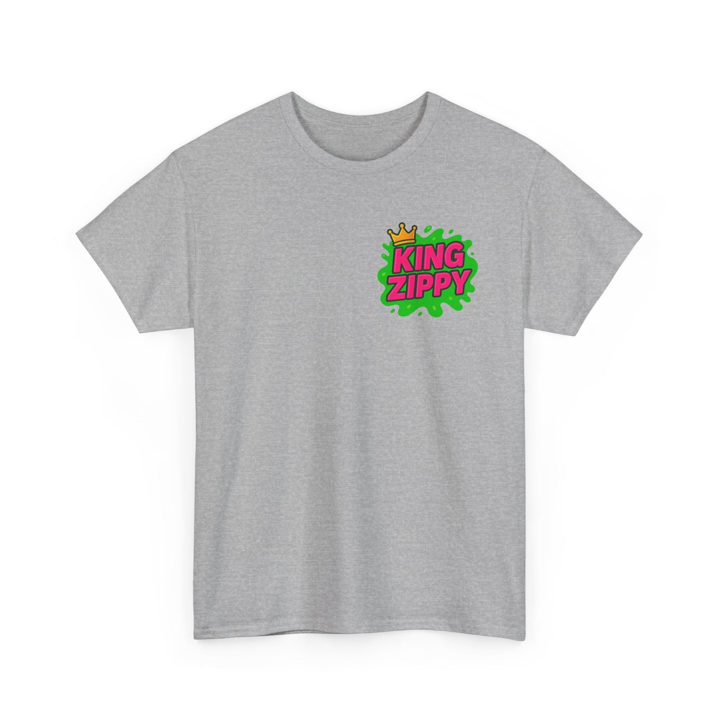 Splatter T-Shirt - Pink Text