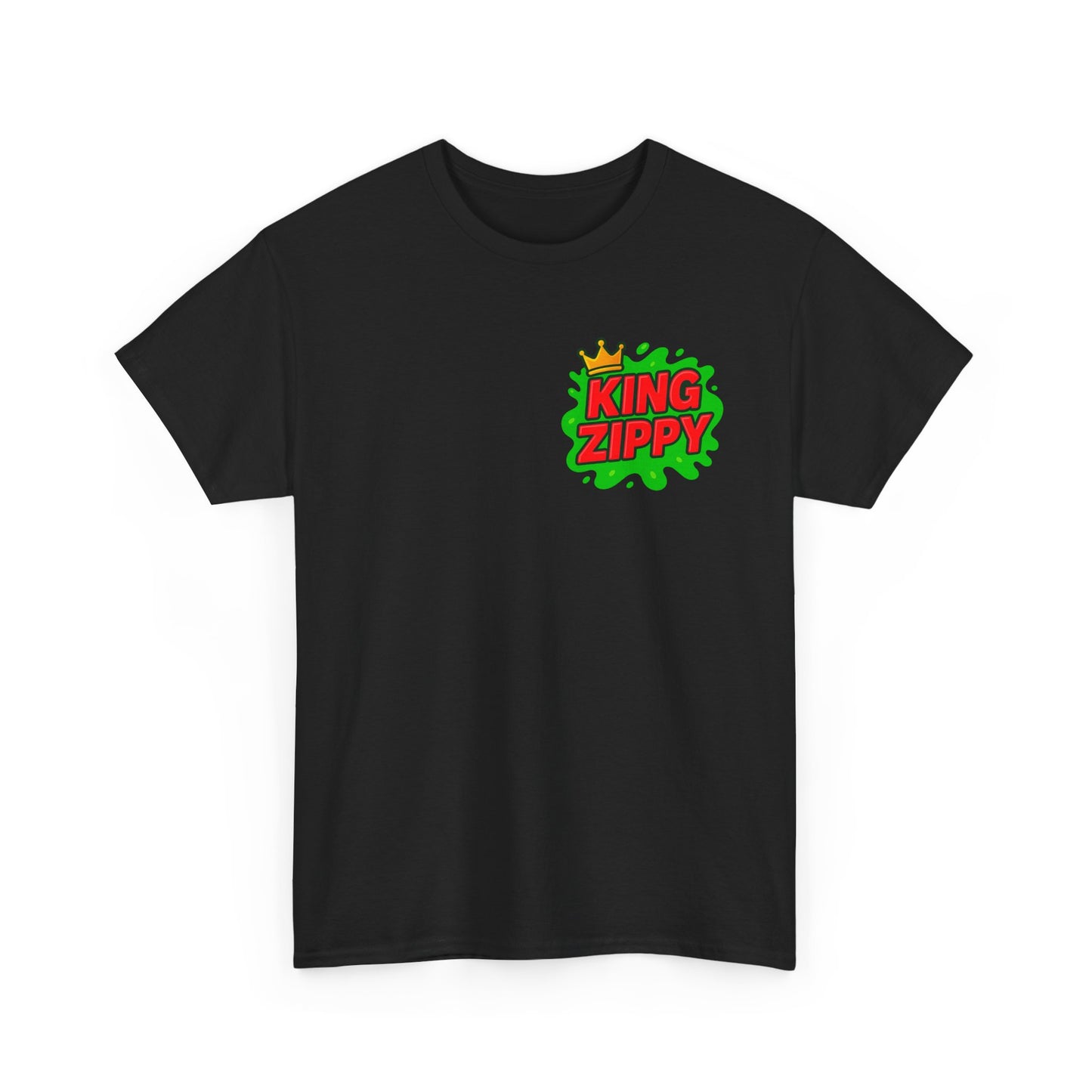 Splatter T-Shirt - Red Text