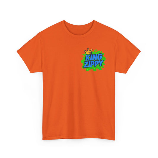 Splatter T-Shirt - Blue Text