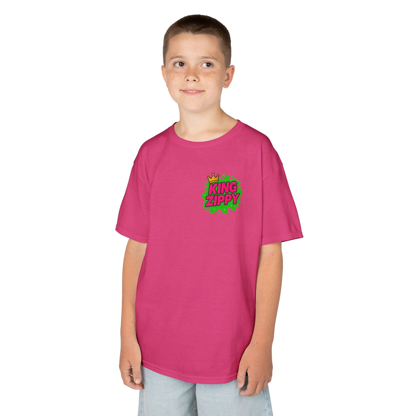 Splatter T-Shirt - Pink Text (YOUTH)
